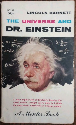 1960 The Universe And Dr. Einstein Lincoln Barnett