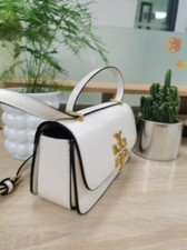 White ToryBurch Baguette BAG PURSE New In Box...