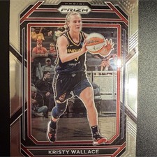2023 Panini Prizm WNBA Kristy Wallace #54 Indiana Fever Basketball Card