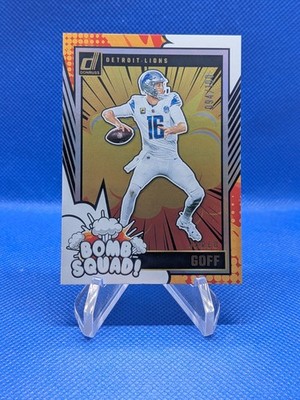 2024 Panini Donruss - Bomb Squad Jared Goff #17 Holo /100