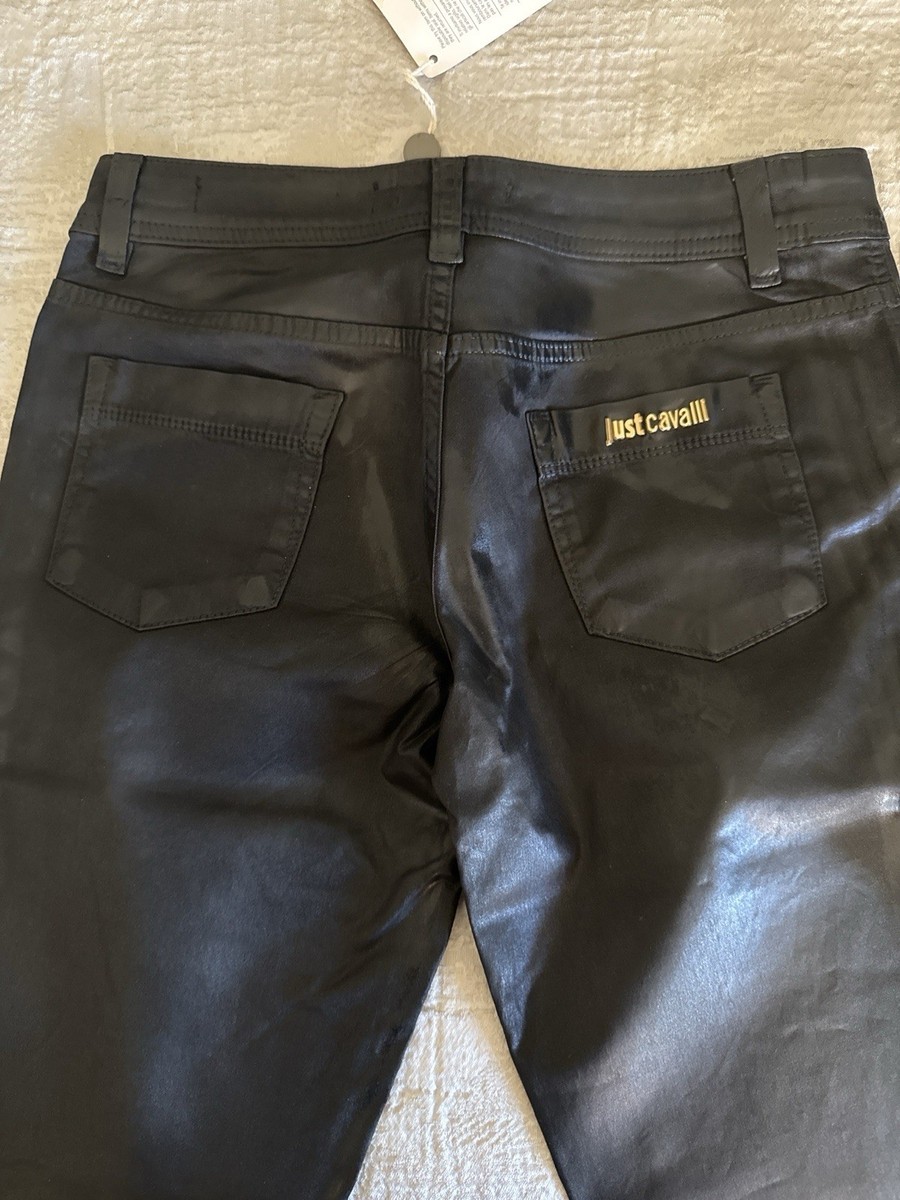 パンツ Just Cavalli skinny pants size28 NWT Just Cavalli Just Luxury Skinny Leg Black Pants Jeans Sz 28