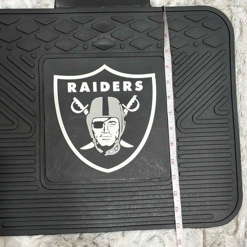 Las Vegas Raiders Car Truck Floor Mats NFL Black Utility FANMATS New - Picture 6 of 6
