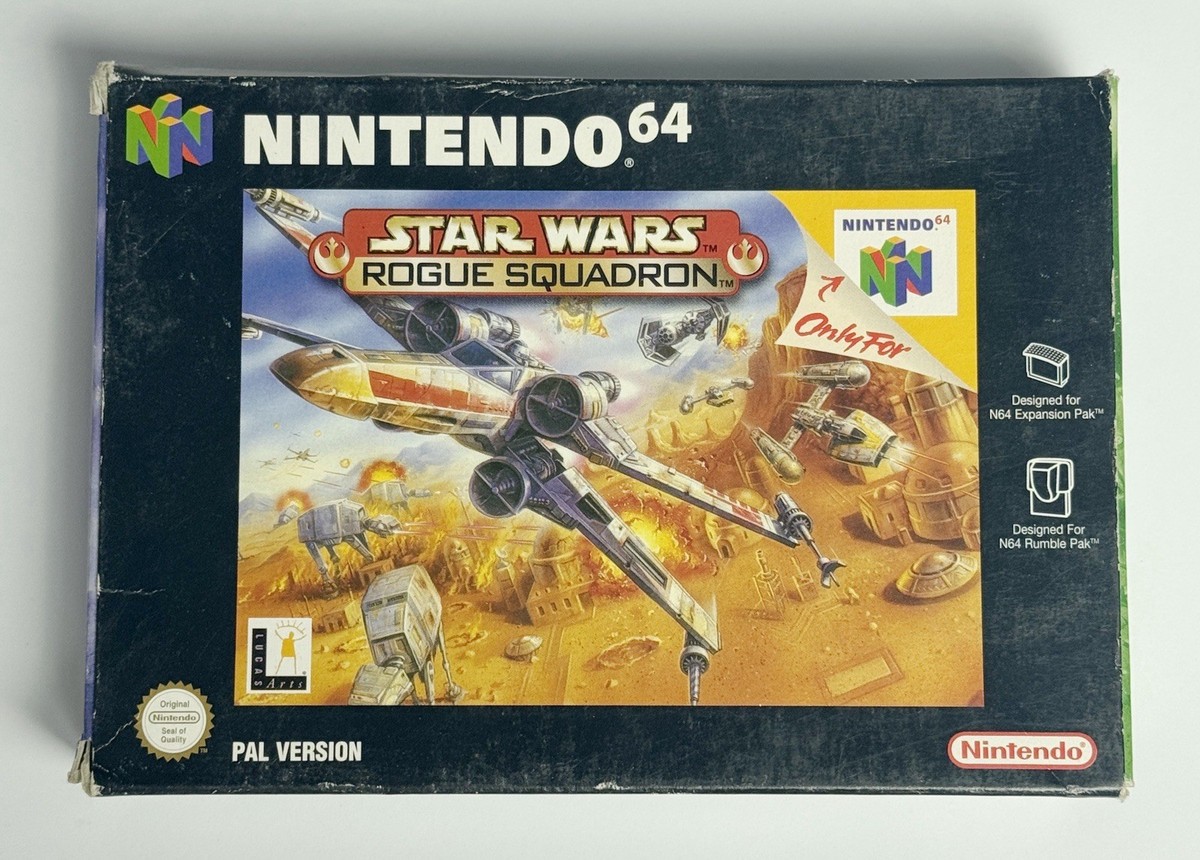 Star Wars: Rogue Squadron Boxed Nintendo 64 N64 TheGameWorld