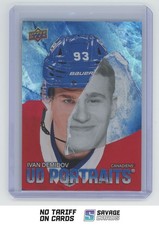2025-26 Upper Deck UD Portraits Rookie Ivan Demidov #P-34 Montreal Canadiens