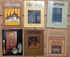 SIX AUCTION CATALOGS!!! Craftsman Arts & Crafts Stickley Limbert Roycroft
