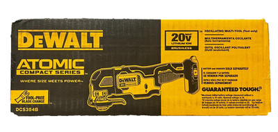 DeWalt Atomic 20V Max Oscillating Multi Tool Brushless Model DCS354B Tool Only