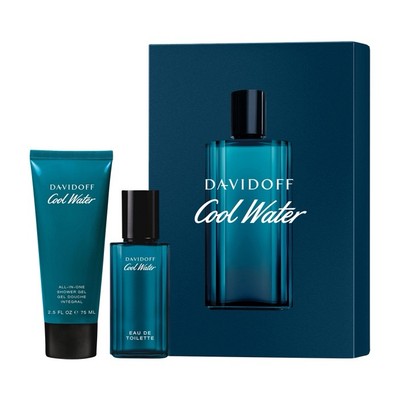 Davidoff Cool Water Man EdT 40ml + Duschgel 75ml Duftset