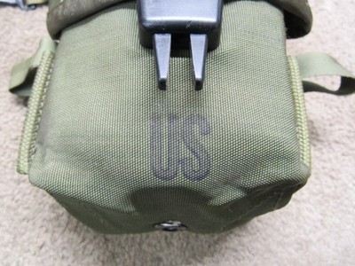 US Vietnam Era 20 Rd Nylon Magazine Pouch .223 5.56MM Original