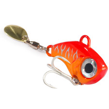 Wobble Rotating Metal VIB Vibration Bait Spinner Spoon Jig Fishing Lures 10G 20G