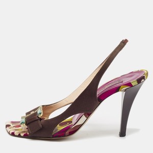 靴 Emilio Pucci Sandals 37 1/2 Emilio Heel Sandals – PUCCI Online Store