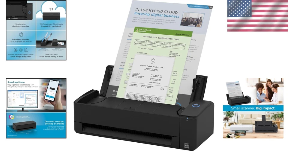 Double-Sided Document Photo Receipt Scanner - Image 2 of 4