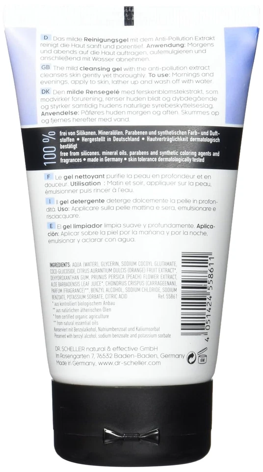 Gel limpiador anticontaminación 4,2 OZ Vegano. + 2 muestras gratis Foto 2 de 4