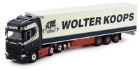 Tekno, Scania S Highline 6X2 Mit KüHlanhäNger 3 Achsen Wolter Koops., 1/50, T...
