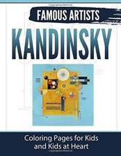 Art History - Kandinsky  Coloring Pages for Kids and Kids at Heart - N - X555z