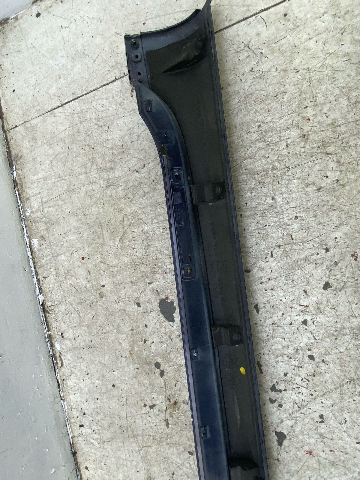 2010-2020 BENTLEY MULSANNE OEM RIGHT SIDE SKIRT ROCKER MOLDING TRIM COVER PANEL