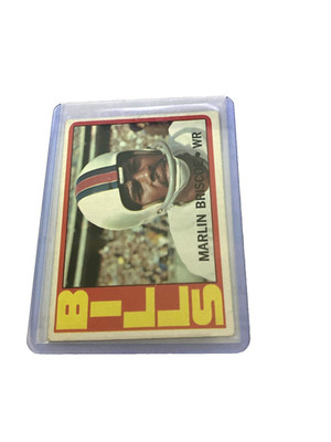 1972 Topps Football #30 marlin Briscoe buffalo bills