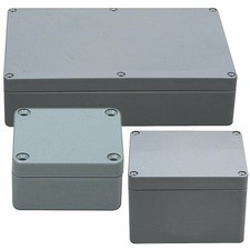 ABS Kunststoff Gehäuse Box Platinen Verteilerkasten Elektronik Netzteil Montage