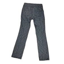 Athleta Gray Heather Yoga Pants Womens Small Straight Leg 4 Pocket Stretch