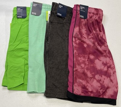DSG Boys Youth Shorts Lot Of 4 Size Large Various Colors Styles NWT