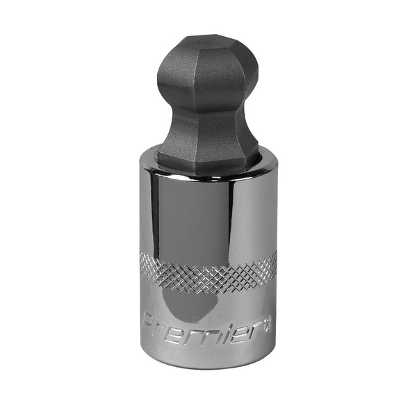 "Sealey Kugel-Ende Sechskant Stecknuss 17Mm 1/2\"Sq Antrieb SBBH012"-image