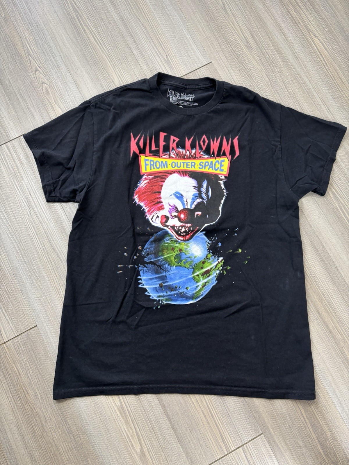 Killer Klowns From Outer Space Black T Shirt Men’s M Short Sleeve Graphic Tee