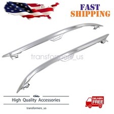 For Honda Pilot 2019-2022 Bumper Trims Chrome Front Driver Passenger Side