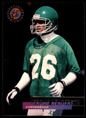 1995 Topps Stadium Club Jerome Henderson New York Jets #84