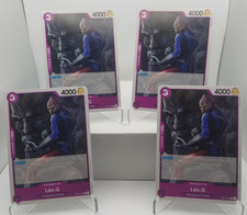 Lao G Playset - OP14-075 x4 - The Azure Sea's Seven - One Piece TCG