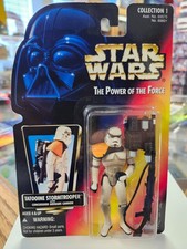 Star Wars The Power Of The Force Collection 1 Red Card Tatooine Stormtrooper