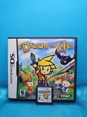 Drawn to Life Nintendo DS Complete & The Next Chapter Cartridge Tested Works