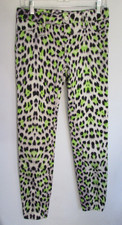 JUST CAVALLI Animal Leopard Print Pants Size 27