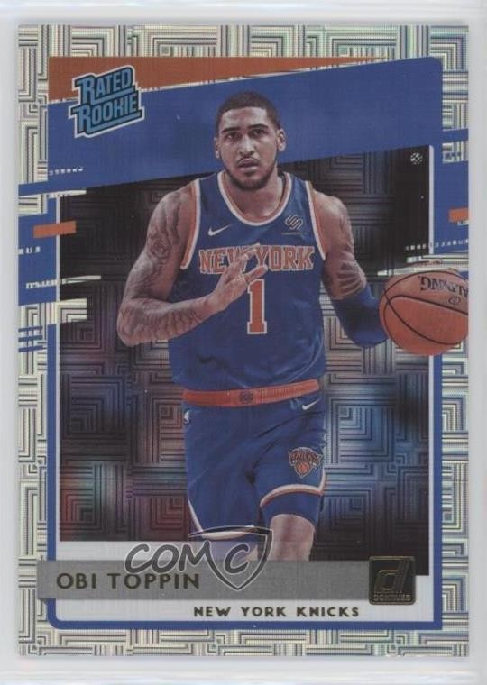 2020-21 Panini Donruss Rated Rookies Choice Obi Toppin #229 09pe