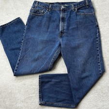 Vintage Levis 505 Jeans Mens 40x30 Blue Denim Straight Fit USA Made