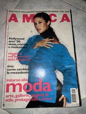 RIVISTA MODA AMICA 1999 N. 41. HOLLYWOOD ANNI 30, SPECIALE MODA, SFILATE MODA.
