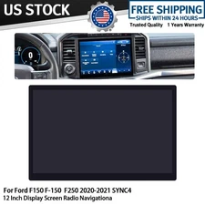 12" Display Screen Radio Navigation SYNC 4 For Ford F150 F-150 F250 2021-2024 US