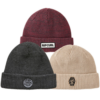 Rip Curl Herren Icons Regular Fit Beanie High Roll weich warm Wintermütze