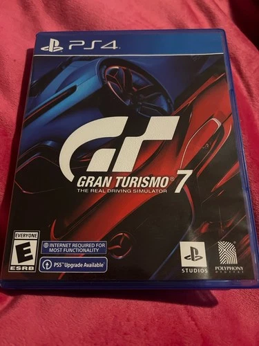 Sony Gran Turismo 7 PS4 Multiplayer Online PS5 Upgrade Racing Game 2022 E