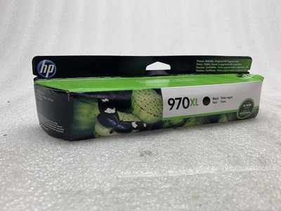HP 970XL High-Yield Black Ink Cartridge, CN625AM*Exp Date 02/2019*