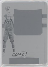 2019 Panini National Treasures Printing Plate Black 1/1 Nicolo Melli Auto 0zu6