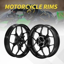 2.75 Front 4 Rear Black Wheel Rim For Yamaha R3 15 16-24 Mt03 20 21 22 23 24