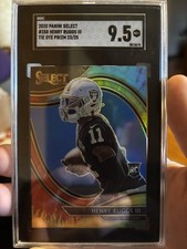 2020 Panini Select - Field Level Henry Ruggs III #358 Tie-Dye Prizm /25 (RC)