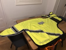 Equisafety Horse Exercise Sheet Wraparound Rug - Yellow