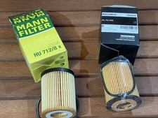 Ölfilter HU7128x Mann Filter & RIDEX 700049 für Opel Astra G H Corsa B C D