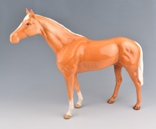 Beswick Horses - Large Palomino Racehorse No.1564 1959-1982