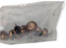 Antique Style Bronze Upholstery Tacks NWT 12 Count