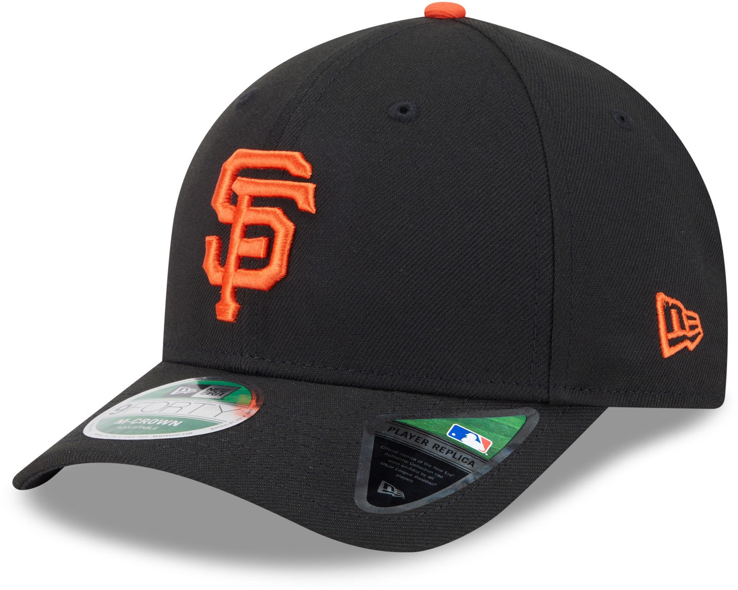 San Francisco Giants New Era Black Baseball Cap 9Forty M-Crown MLB Player Cap