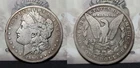 1890 CC Morgan Silver Dollar $1 -Cleaned/Damaged Scarcer Carson City Date!!
