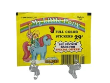 Vtg My Little Pony Sticker Single Diamond Hasbro 1986 Trading Card 150-199