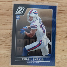 Panini 2022 Zenith Khalil Shakir Buffalo Bills Rookie Card #197. rookie card picture