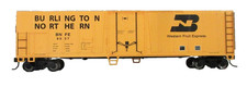 Bachman Premium HO Scale Silver Series Burlington Northern 50' Reefer 17903